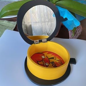 Angry Bird “I’m The Bomb” Wooden Mirror Box Unisex